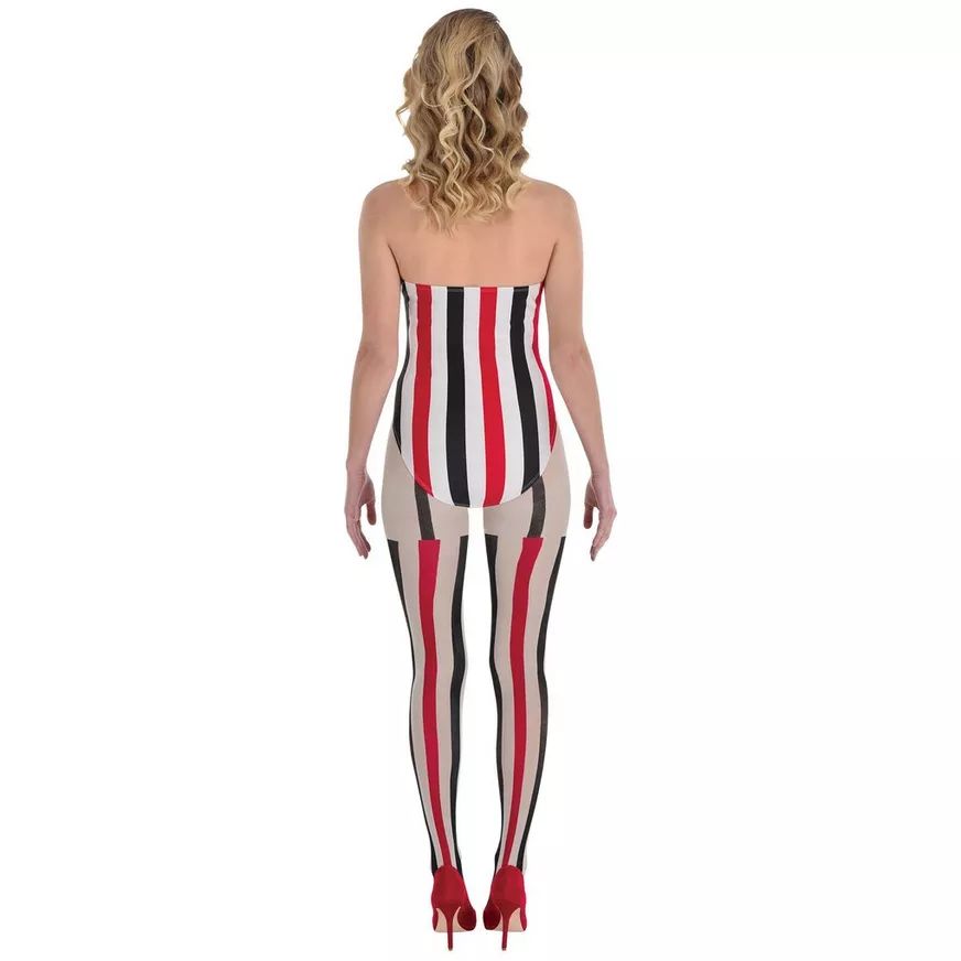 Women‚Äôs Vintage Circus Bodysuit Costume for Halloween