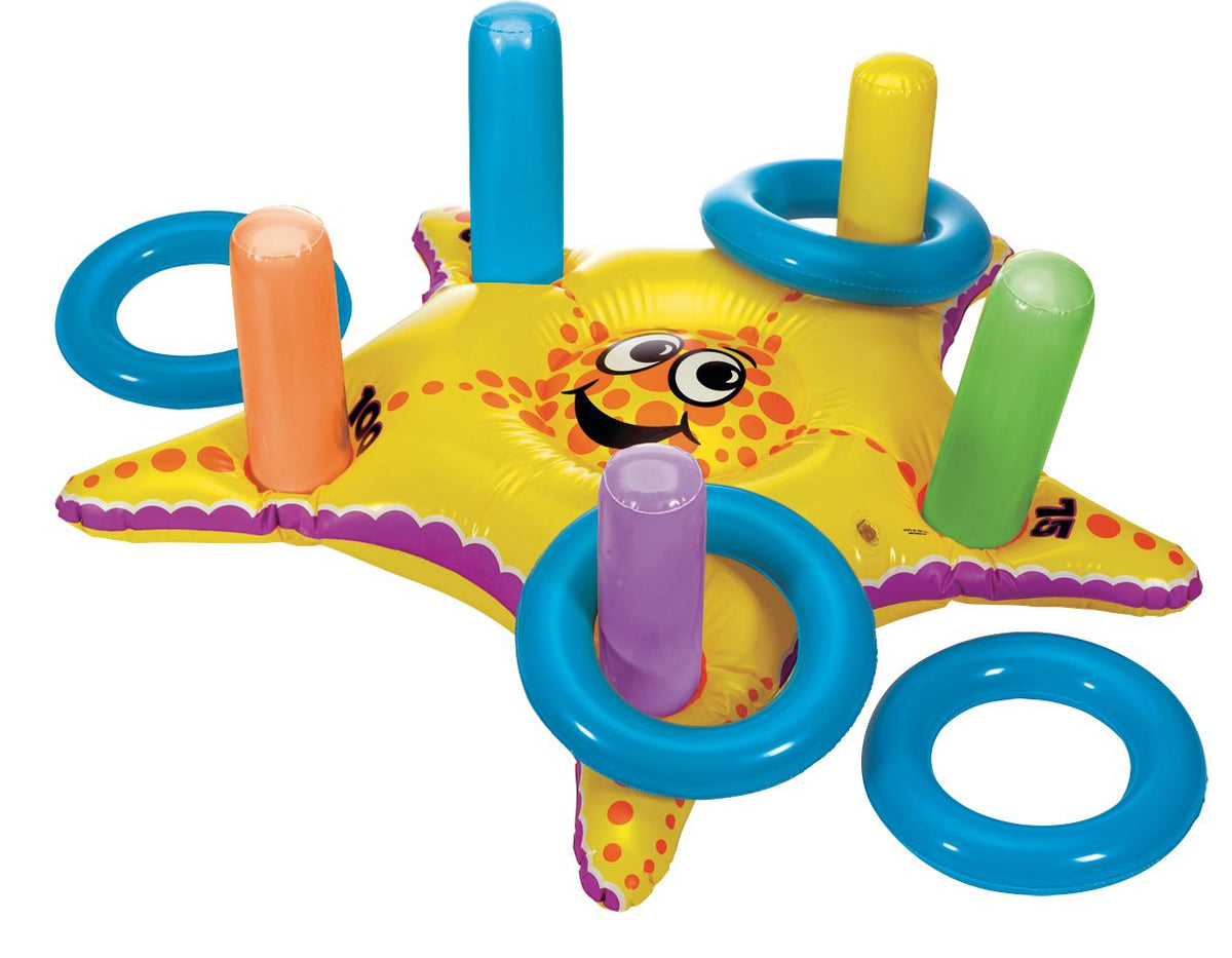 Starfish Inflatable Ring Toss Game for Summer Fun