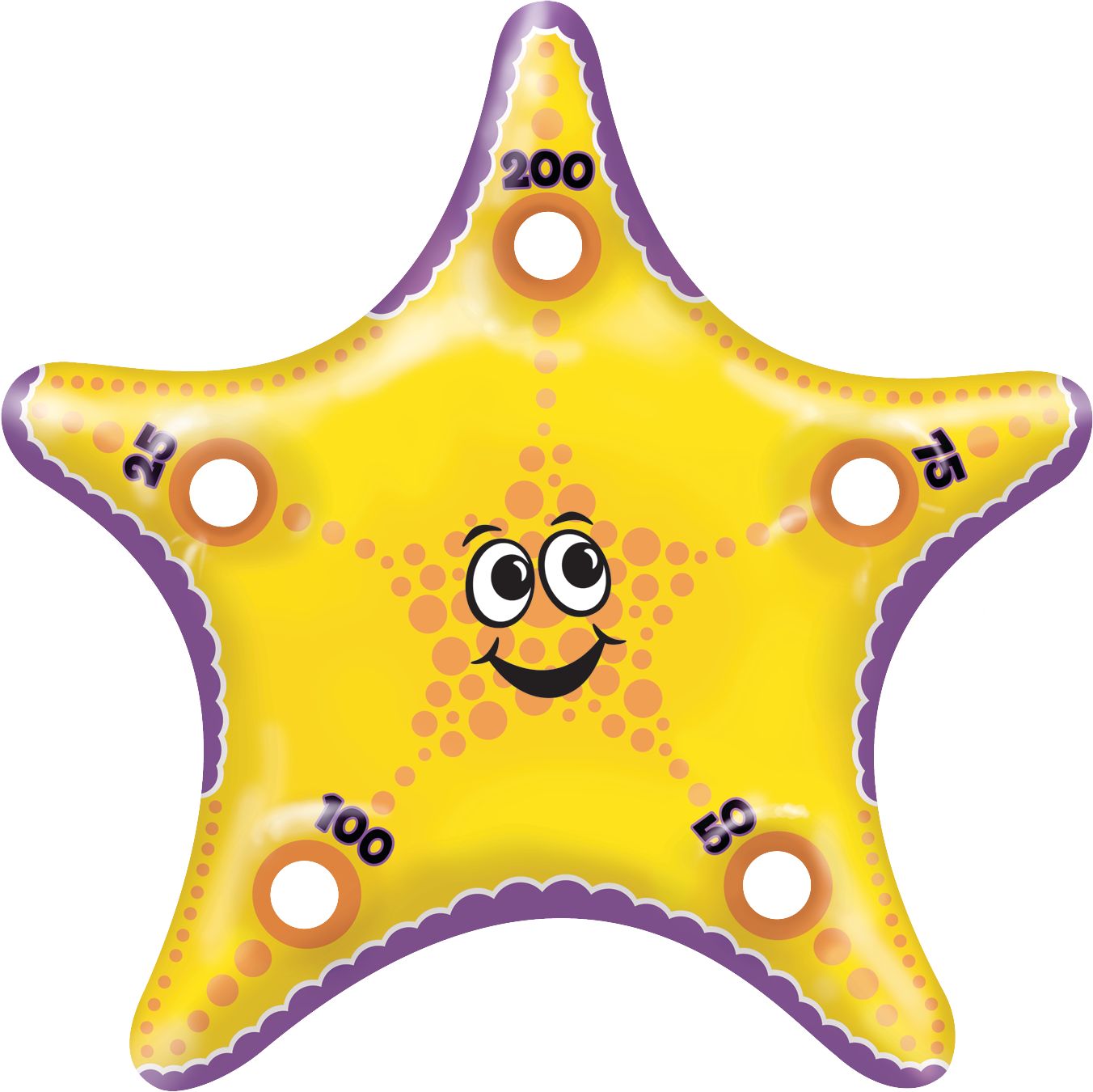 Starfish Inflatable Ring Toss Game for Summer Fun