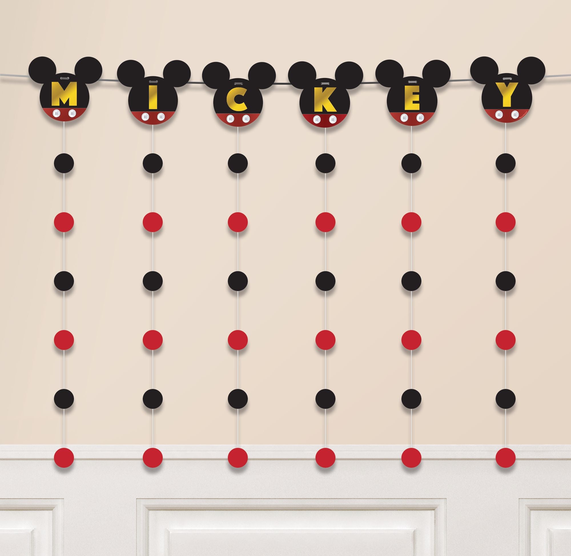 Mickey Mouse Forever Birthday String Garland Kit