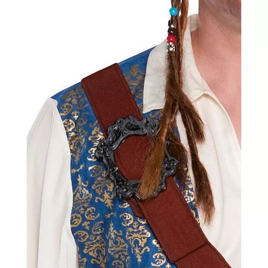Men's Plus Size Jack Sparrow Halloween Costume - Pirates of the Caribbean