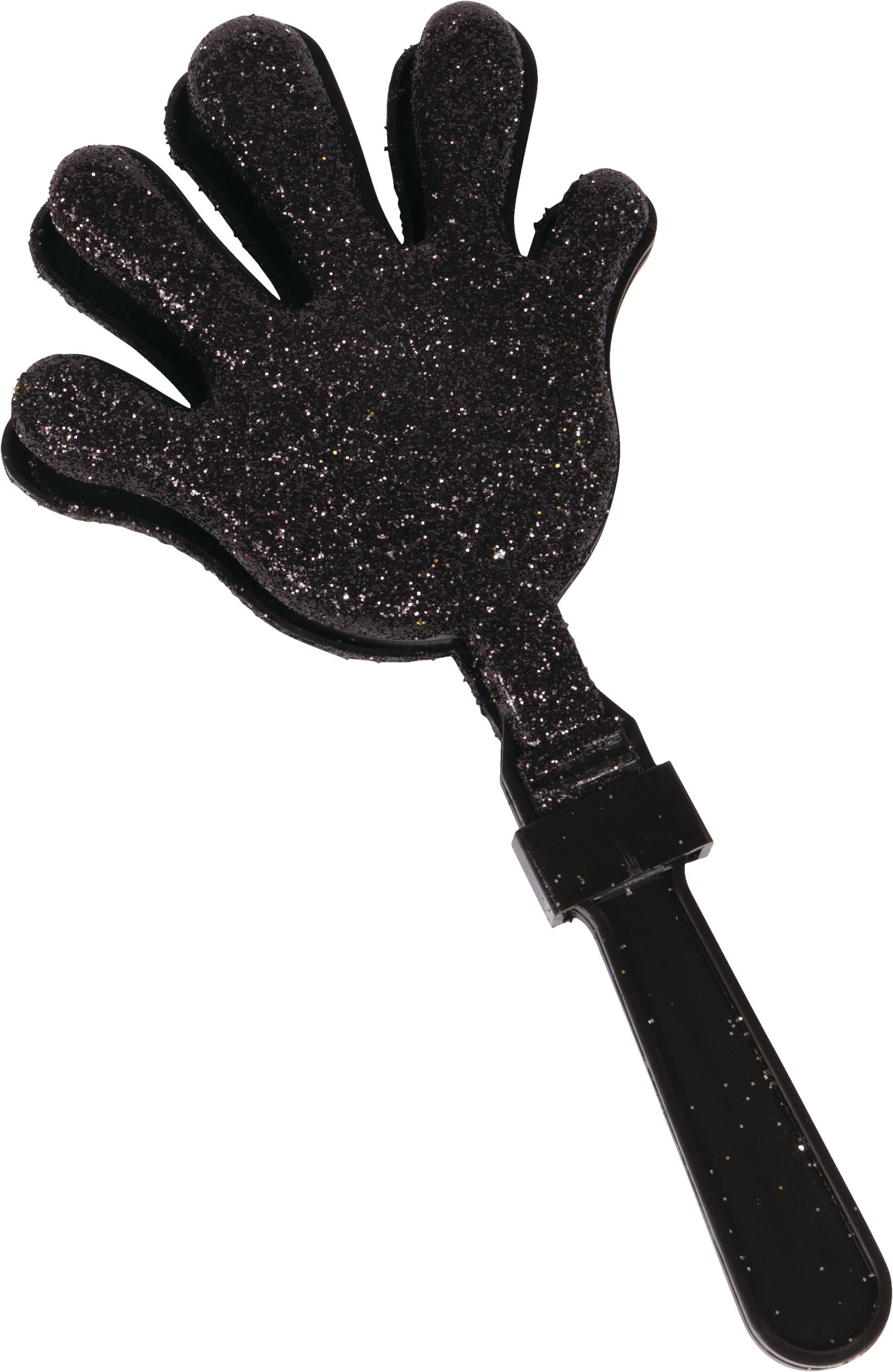 Sparkling Glitter Hand Clapper Noisemakers - 12 Pack for New Year's Eve
