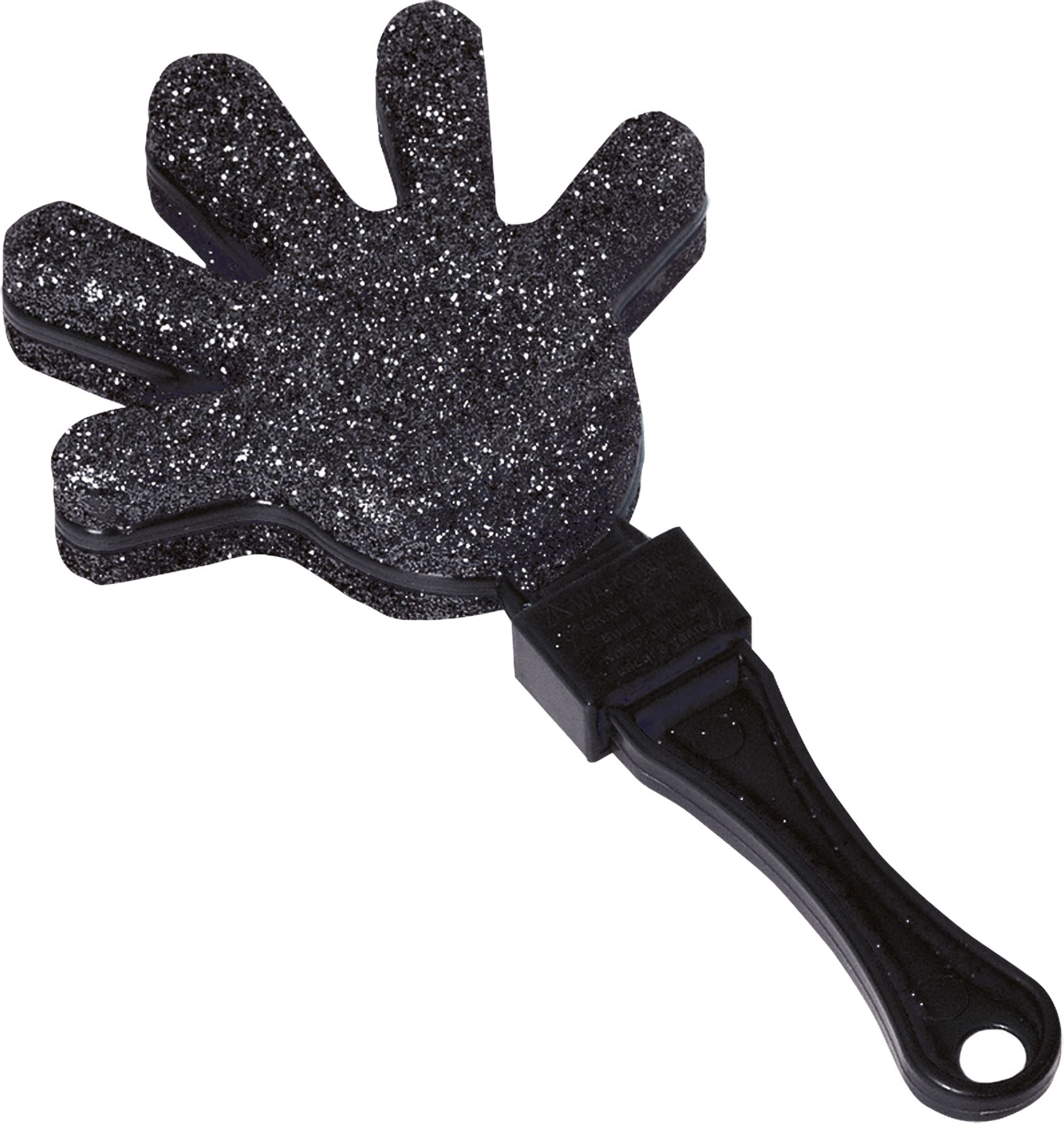 Sparkling Glitter Hand Clapper Noisemakers - 12 Pack for New Year's Eve