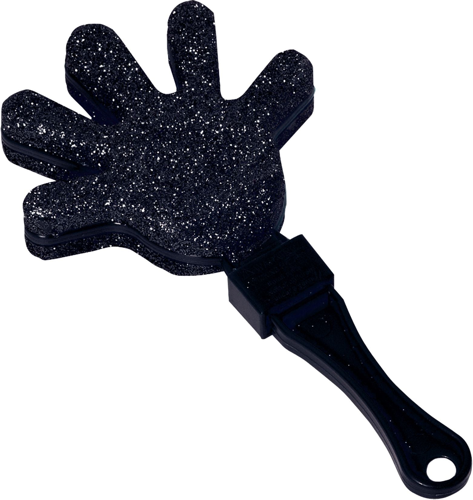Sparkling Glitter Hand Clapper Noisemakers - 12 Pack for New Year's Eve