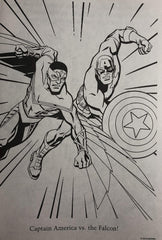 Disney Marvel Avengers Colouring & Activity Book, Black/White, 32 Pages, Ages 4+, for Arts & Crafts/Birthday Favour