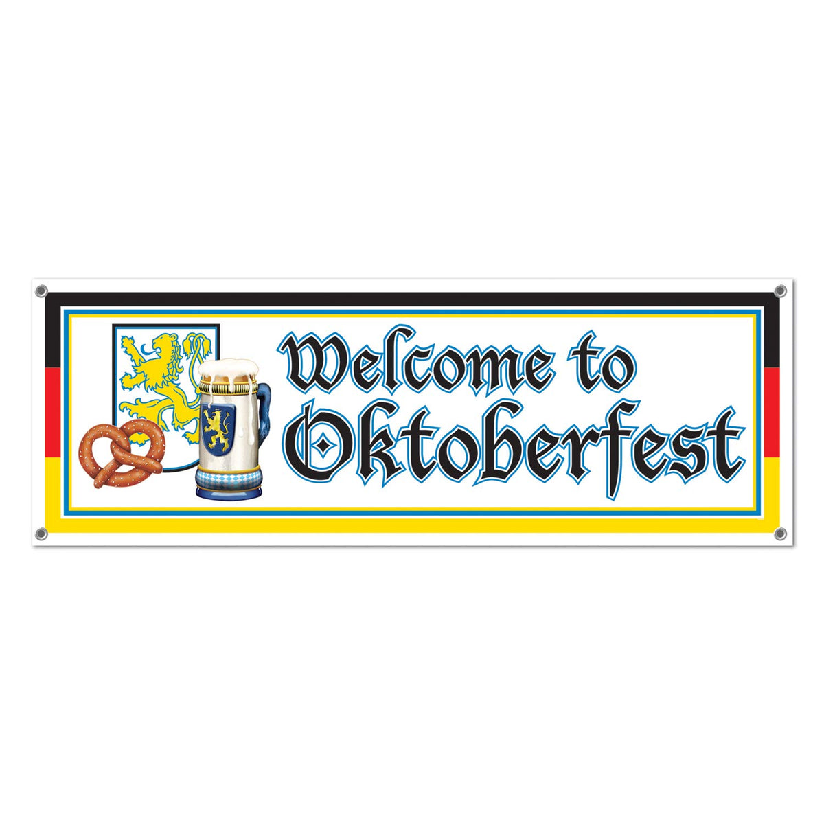 Oktoberfest Welcome Banner Decoration - 5FT