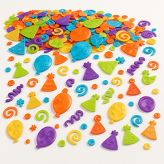Vibrant Birthday Celebration Confetti