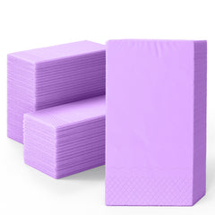 Lavender Guest Towel Napkins - 40 Ct.