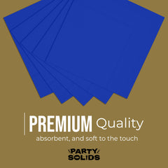 Dark Blue Dinner Napkins - 50 Ct.
