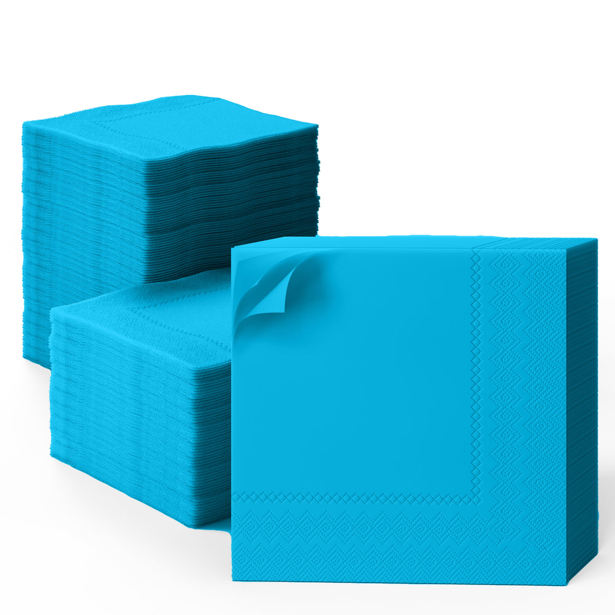 Turquoise Dinner Napkins - 50 Ct.