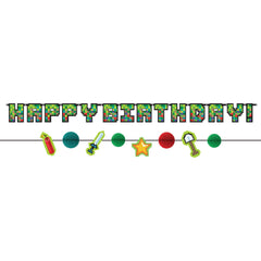 PMA - Pixel Party "Happy Birthday" Double Banner Kit