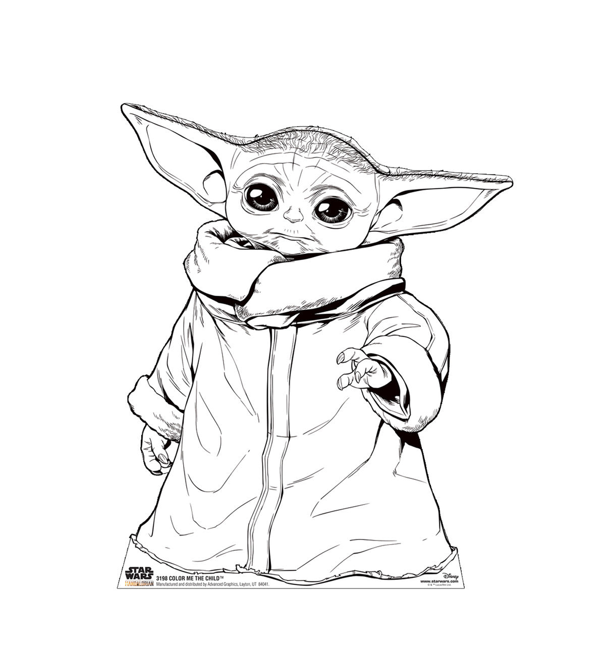Color Me The CHILD (The Mandalorian)