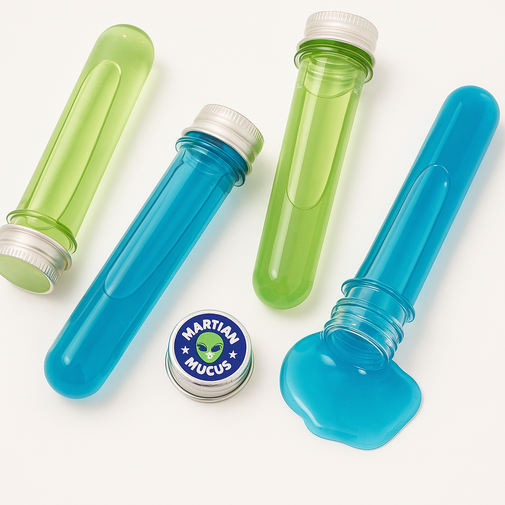 Martian Mucus Slime Party Favors - 4 Pack