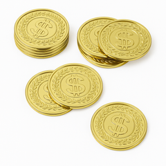 Shiny Gold Coin Party Favors