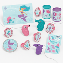 Shimmering Mermaids Mega Mix Party Favor Pack - 48 Pieces