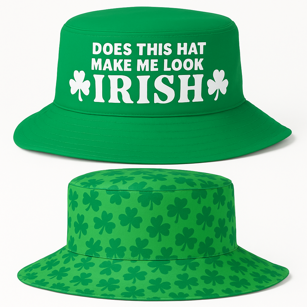Reversible St. Patrick's Day Bucket Hat