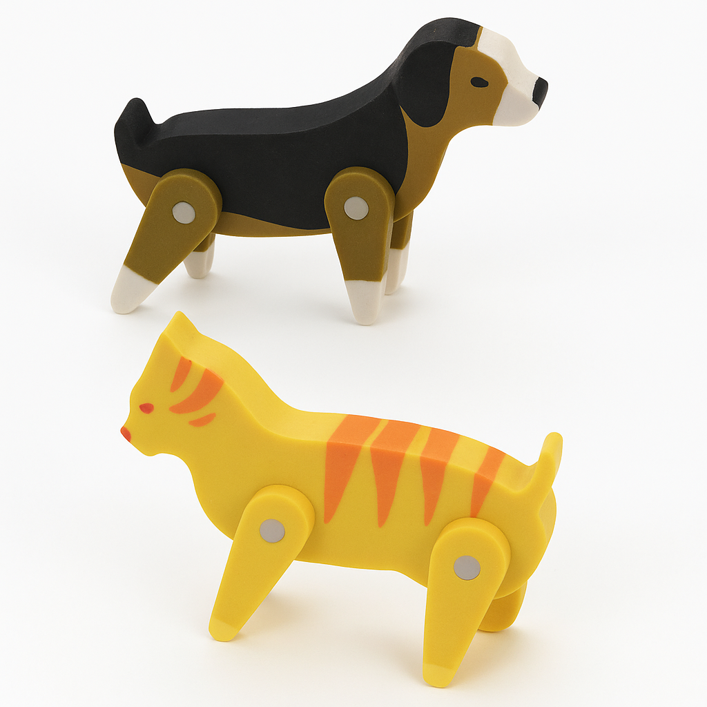 Cute Animal Erasers - 12 Pack