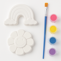 Rainbow Flower Paint Set for Kids