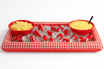 Red Gingham Inflatable Picnic Party Cooler