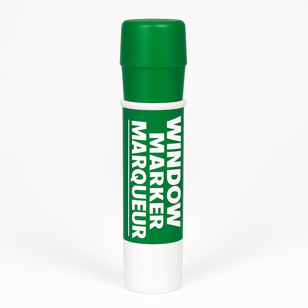 Festive Green Window Marker - Non-Toxic & Washable