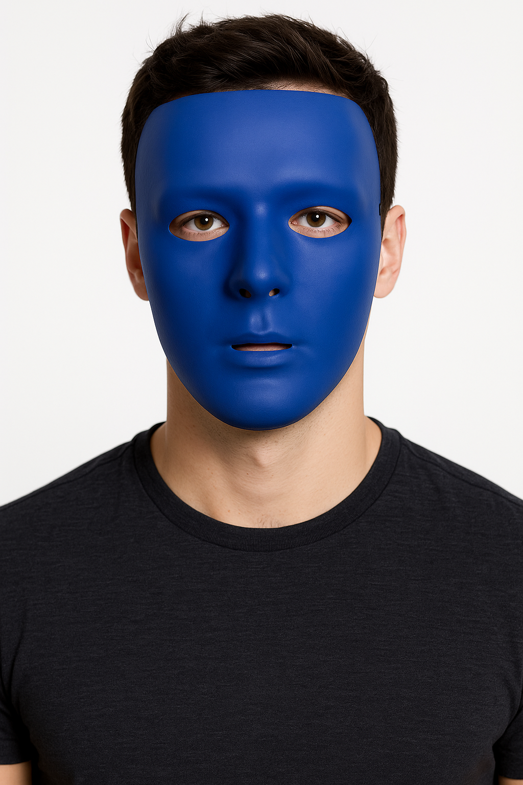 Royal Blue Full Face Mask - Team Spirit Costume Accessory