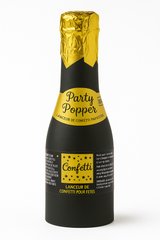 Mini Champagne Bottle Confetti Popper