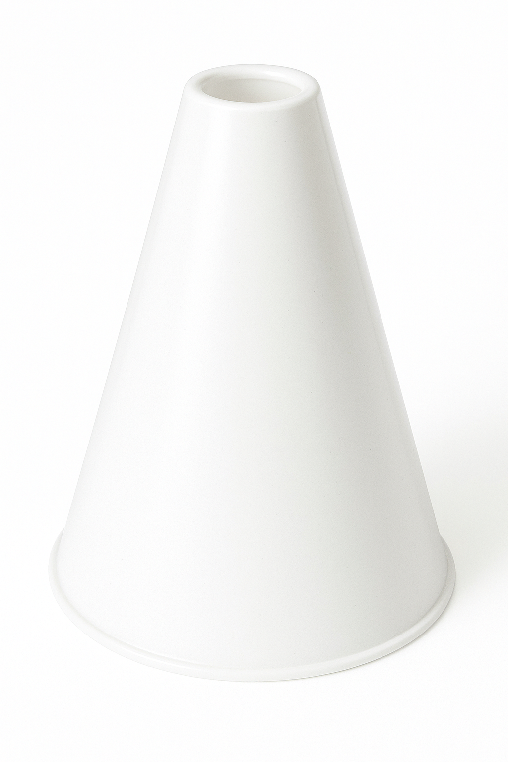 White Team Spirit Megaphone - 8.25" x 6"
