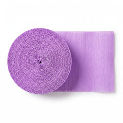Lavender Crepe Paper Streamers - 81ft