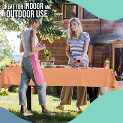 40 In. x 100 Ft. Peach Table Roll | Case of 6