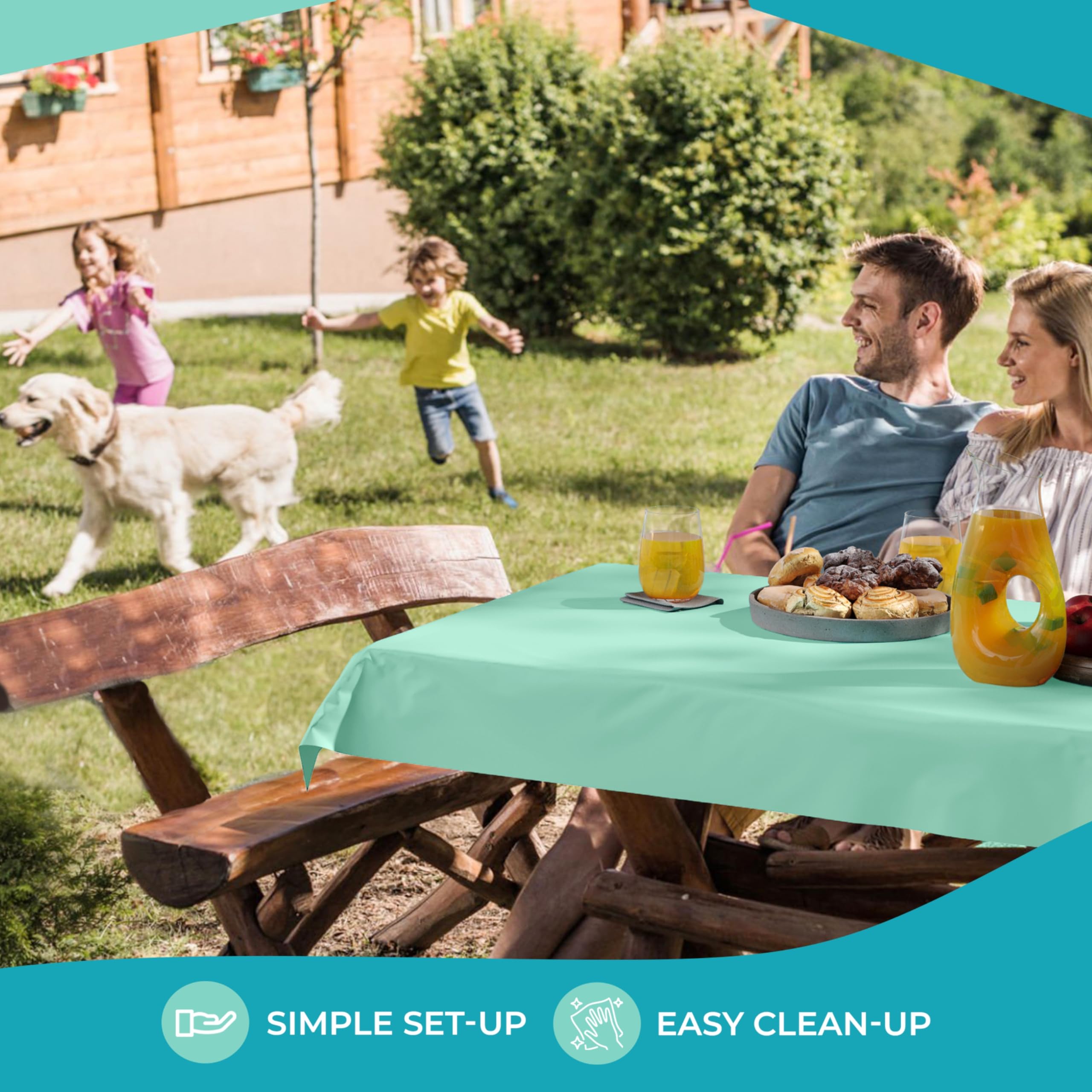 40 In. x 300 Ft. Premium Mint Table Roll | Case of 4