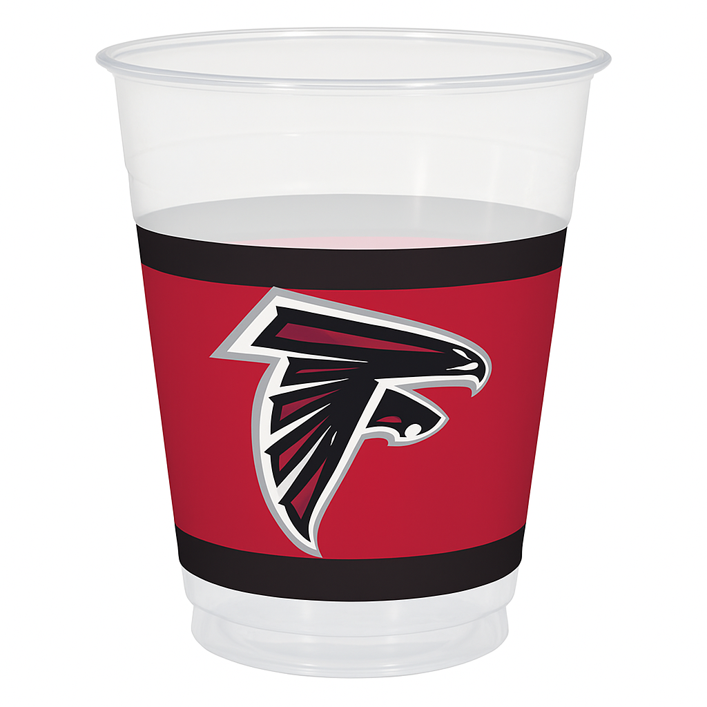 Atlanta Falcons 16oz Plastic Cups - Pack of 25