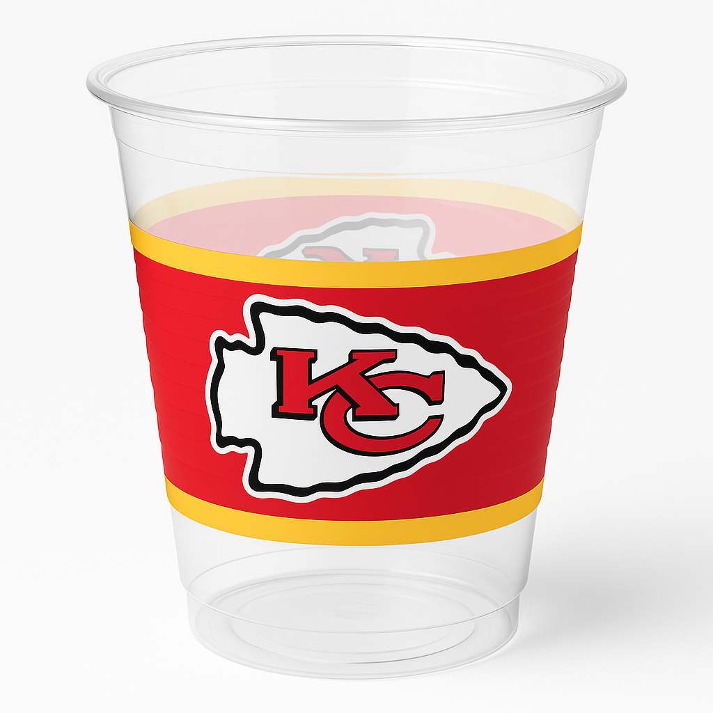 Kansas City Chiefs 18oz Plastic Tumbler Cup