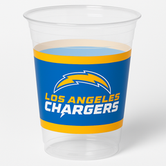 Los Angeles Chargers 16 oz. Plastic Cups - 25 Pack