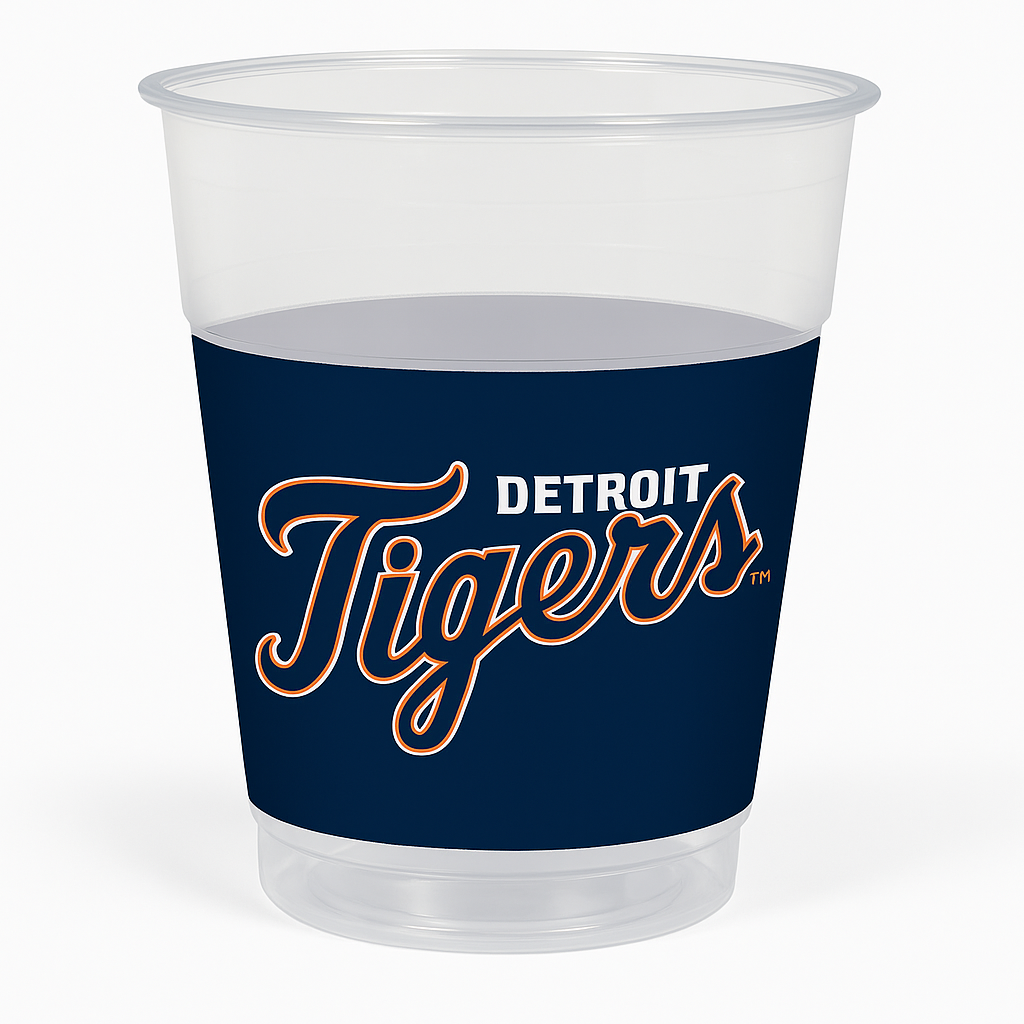 Detroit Tigers 16oz MLB Plastic Cup