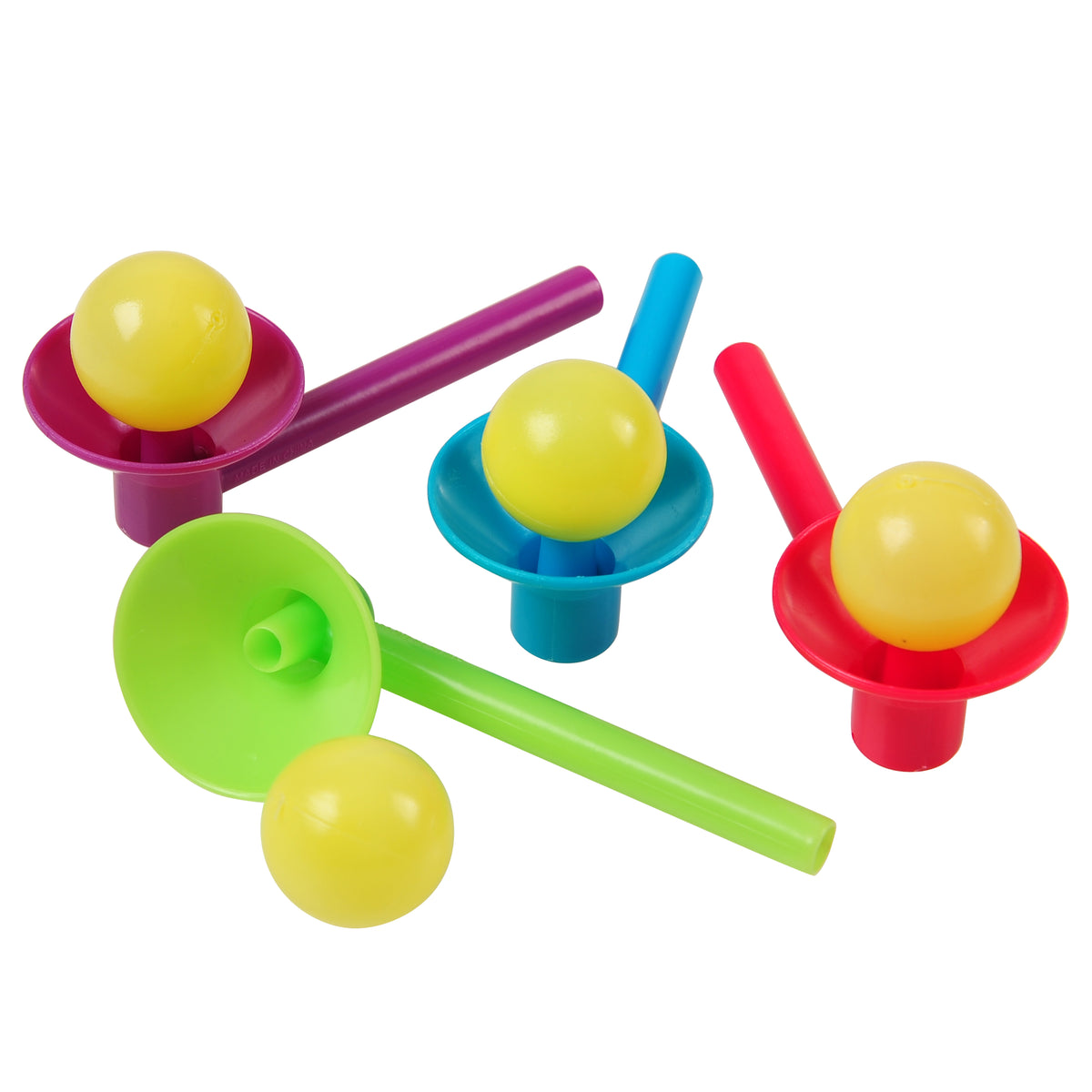 Blow Cup And Ball Games - 12 Count