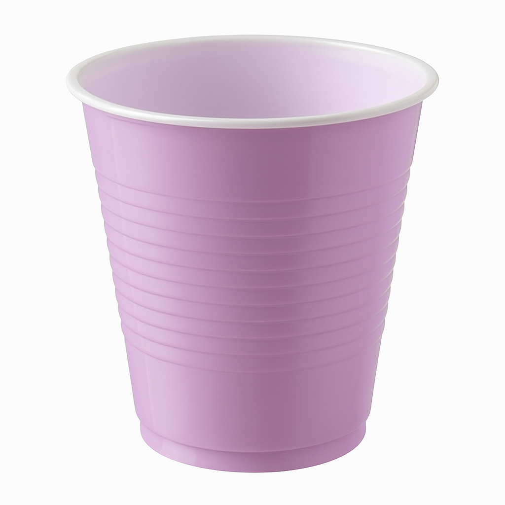 Lavender 18oz Medium Plastic Cups