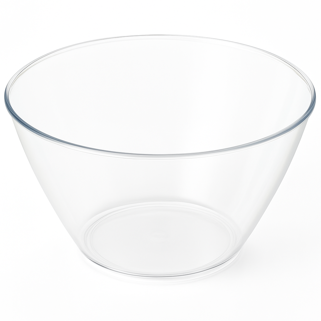 Clear 2 QT Plastic Serving Bowl - Everyday Catering Essential
