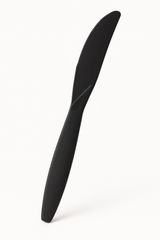 Black Plastic Knives - 16 Count