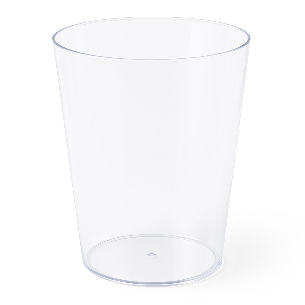 Large Clear Plastic Cylinder Container - 95 oz