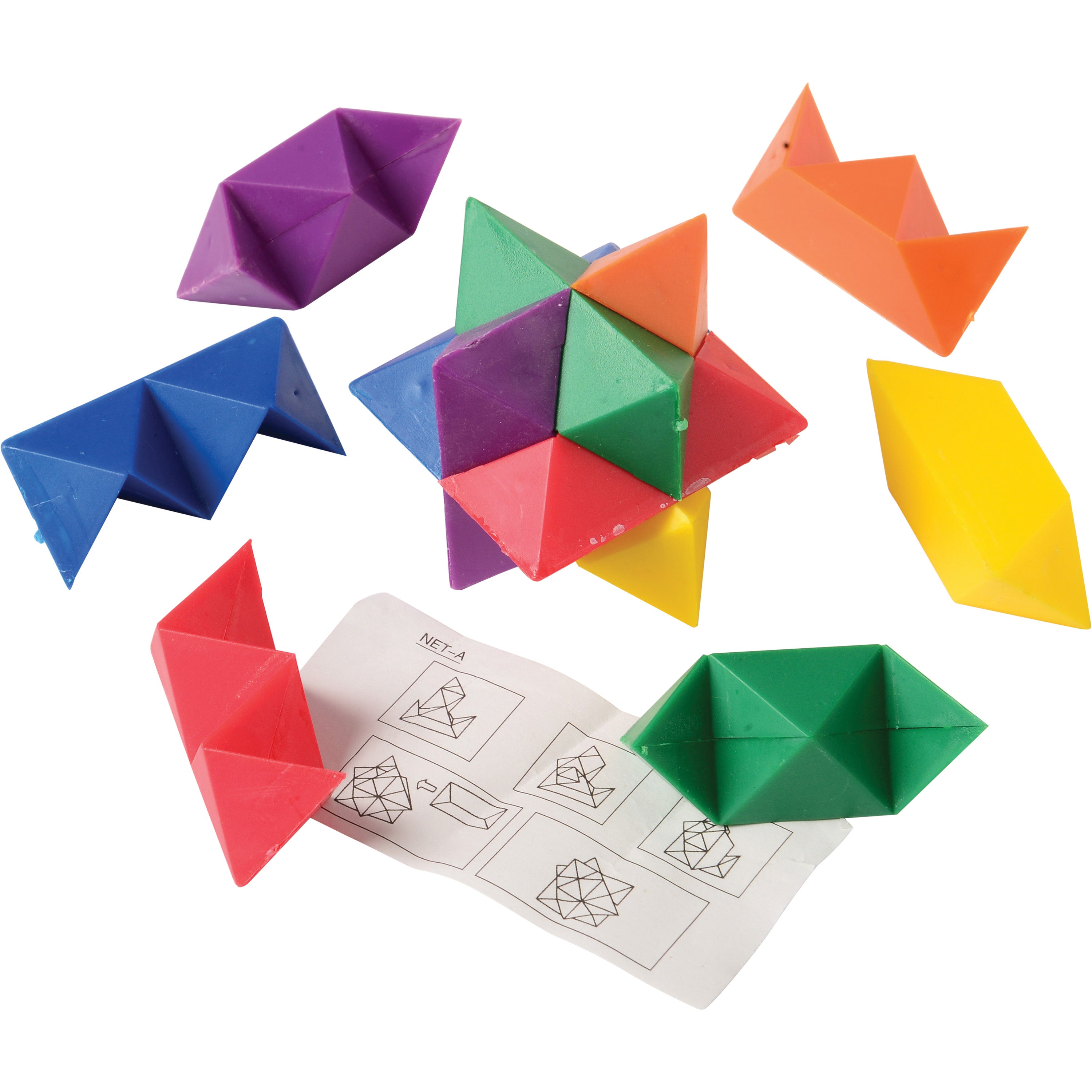 Plastic Puzzle Balls - 12 Count