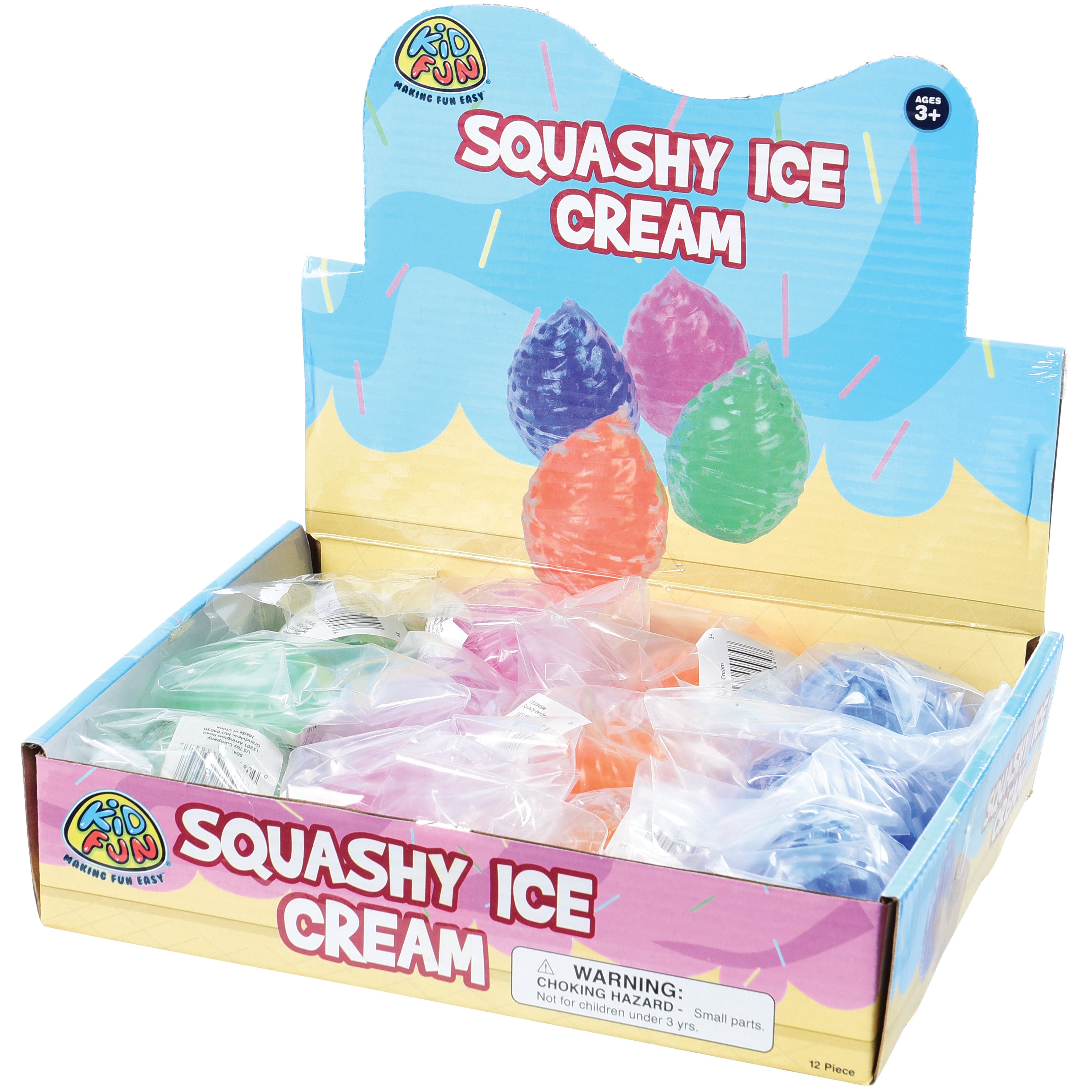 Squashy Ice Cream - 12 Count