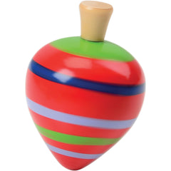 Painted Wood Spin Tops/6 Per Pkg