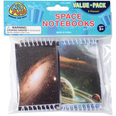 Space Notebooks/8 Per Pkg - 8 Count