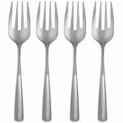 Gold Plastic Serving Forks - 9.75" (Pack)