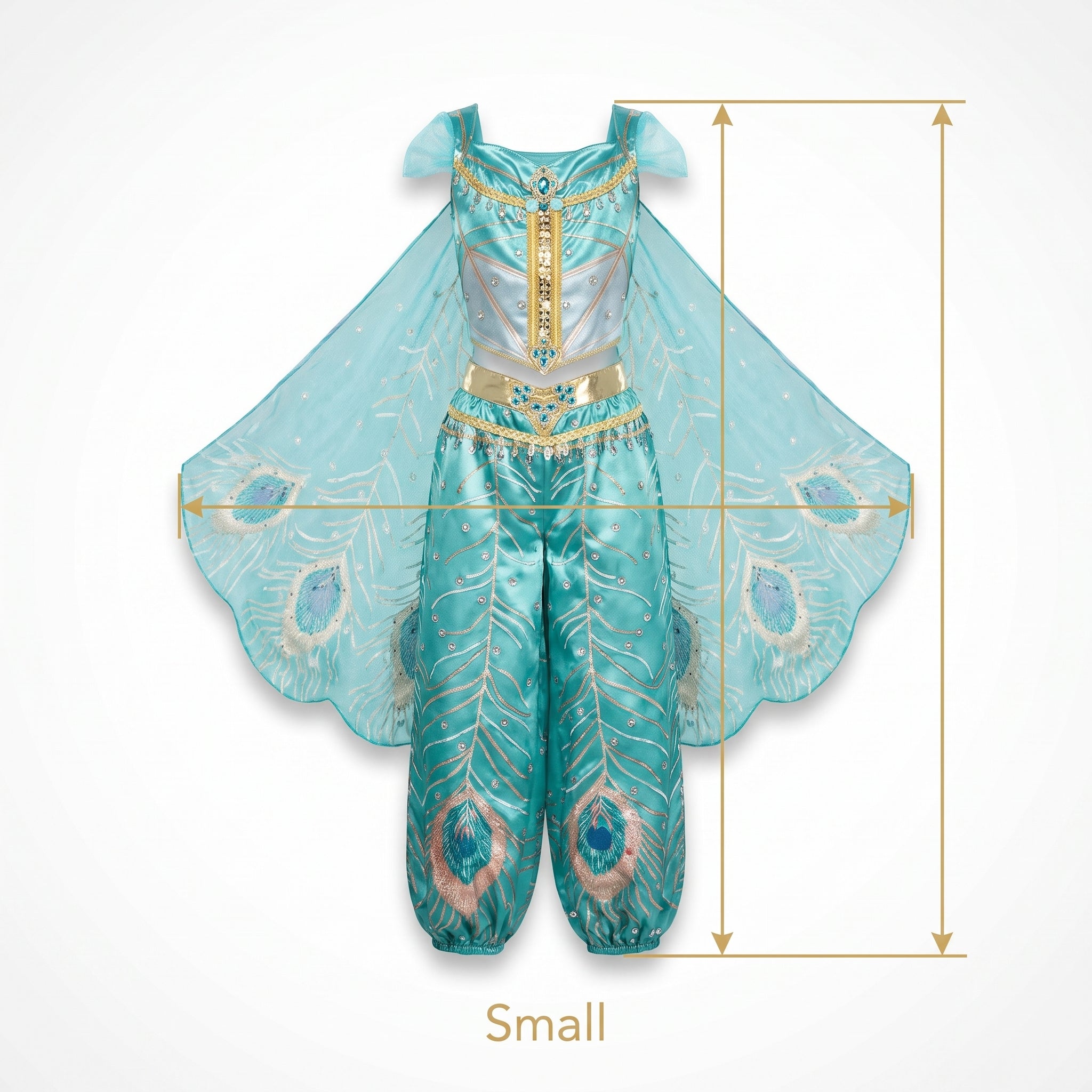Disney Aladdin Princess Jasmine "Whole New World" Costume for Kids