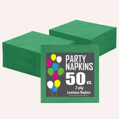 Emerald Green Luncheon Napkins - 6.75 in. | 1800 Count