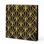 Glamorous Hollywood Metallic Lunch Napkins, 16-Pack