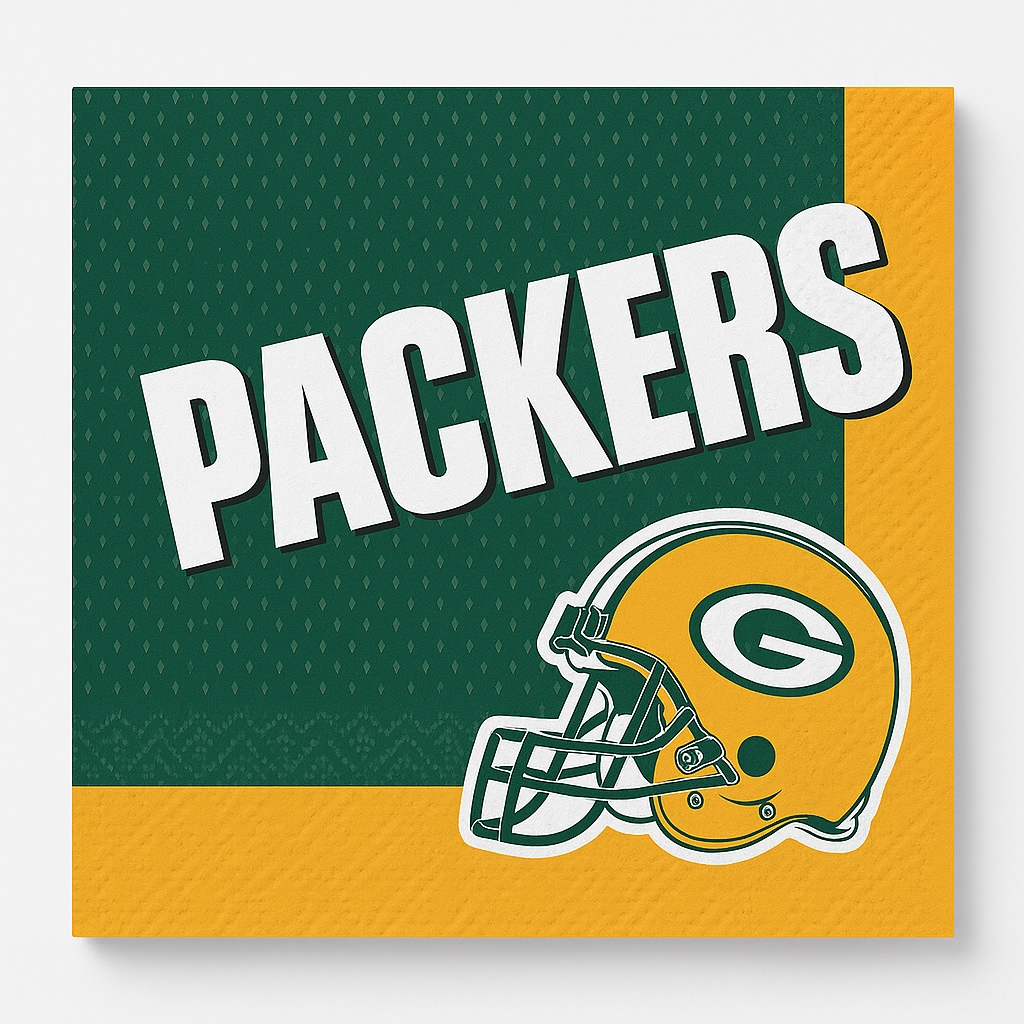 Green Bay Packers NFL Lunch Napkins