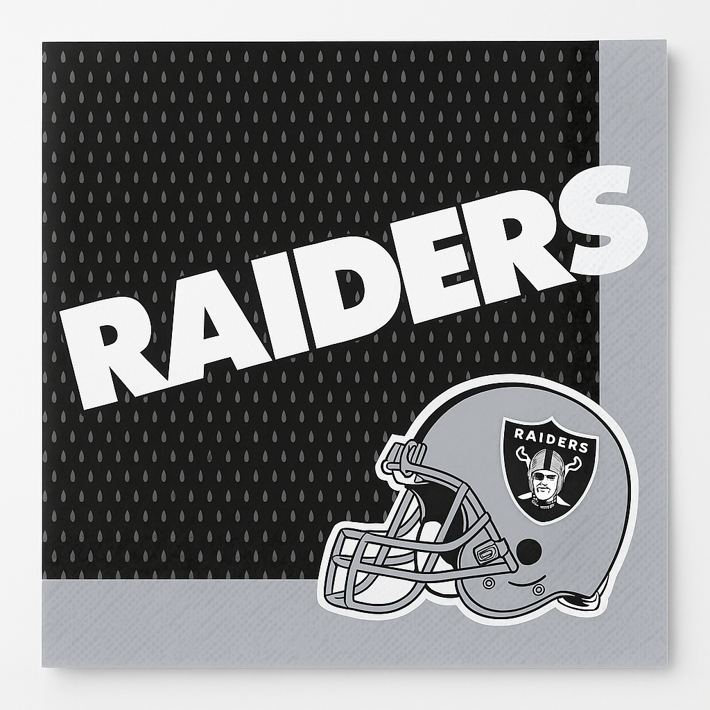NFL Las Vegas Raiders Luncheon Napkins