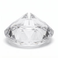 Clear Diamond Gem Place Card Holders - 10-Pack